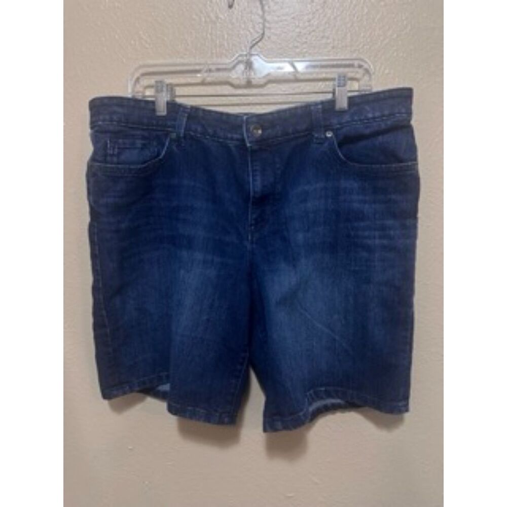 Sonoma Style Boyfriend Denim Jean‎ Shorts Womens Size 14 Blue